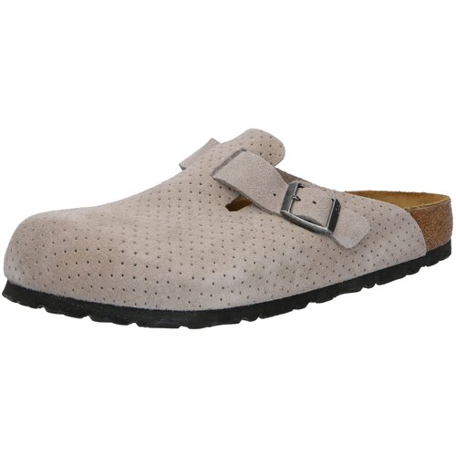 Birkenstock Natikače s potpeticom 'Boston' bež siva Cijene