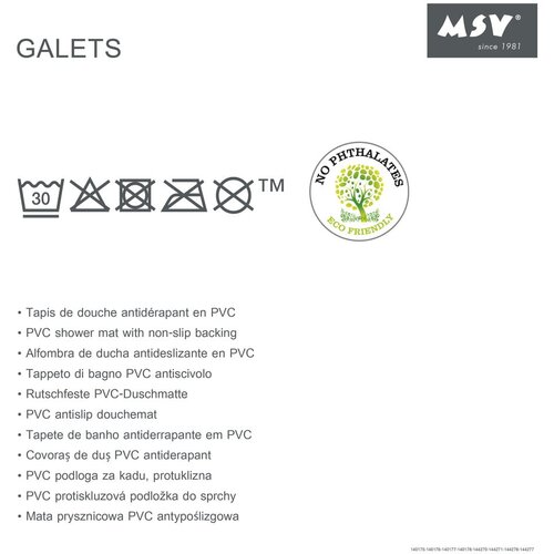 Msv Protizdrsna podloga za kad 35x68 cm Galets &amp;ndash; Slike