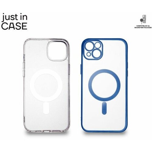 Just In Case 2u1 Extra case MAG MIX paket PLAVI za iPhone 14 Plus Slike
