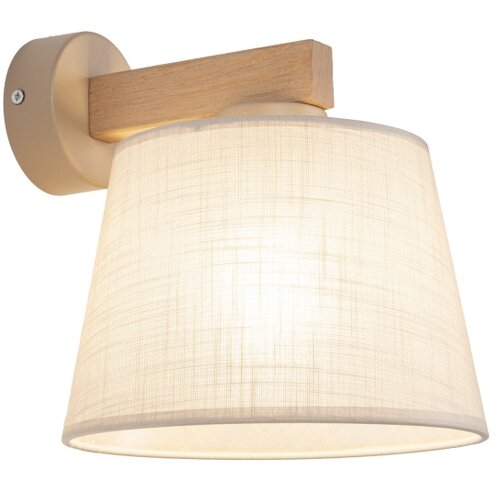  Brilagi - Zidna lampa LATTE SABIA 1xE27/15W/230V borovina/bež Slike