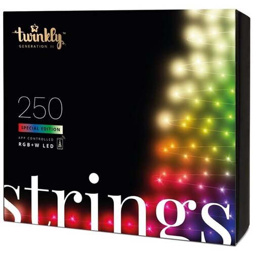 TWINKLY Strings 250 Special Edition (TWS250SPP-BEU) Smart Christmas tree lights 250 LED RGB+W 20 m Cijene