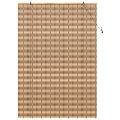 vidaXL Zastore i sjenila Svijetlosmeđa 140 x 220 cm Bambus Cene