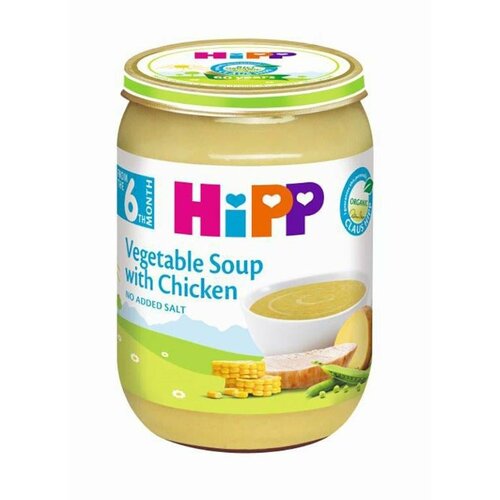 Hipp supa od povrća sa piletinom 190g 6M+ Cene
