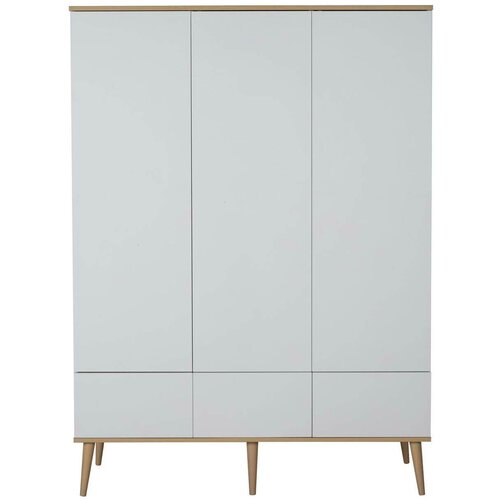 Qu-ax trokrilni ormar flow white & oak Cijene