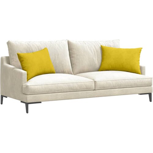  Jastučići za sofu 2 pcs Žuta 60 x 40 cm Kordura tekstil Slike