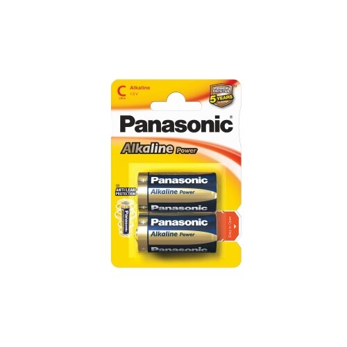 Panasonic Alkali baterija alkaline power L baby LR14APB 2/1 Slike