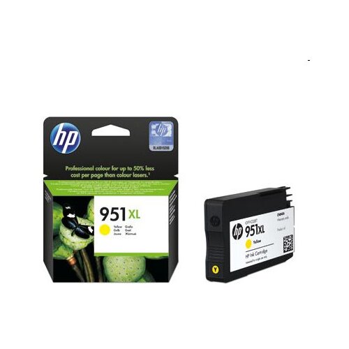 HP 951XL High Yield Yellow Original Ink Cartridge spremnik s tintom 1 kom Visoki (XL) prinos Žuto Cene