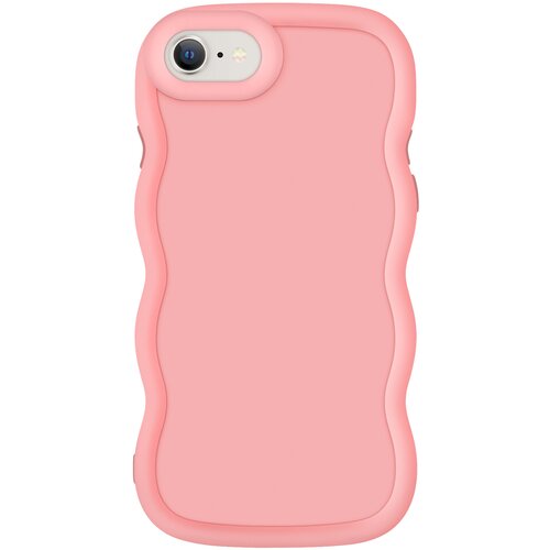 AVIZAR Ohišje za iPhone 7, 8, SE 2020 in SE 2022 Silikonsko Odporen na udarce, Roza, (5000015152) Cene