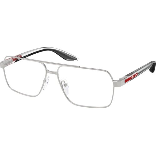 Prada Linea Rossa PS51TV 1BC1O1 L (59) Srebrna/Kristalna Slike