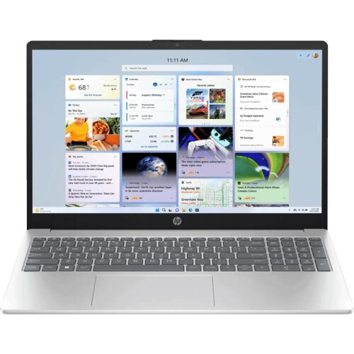 HP Laptop 15-fd0003nw 89T73EA, 15.6&amp;quot;, 1920x1080, 8GB/256GB, Intel i3-1315U, DDR4, Win 11, Sivi Slike