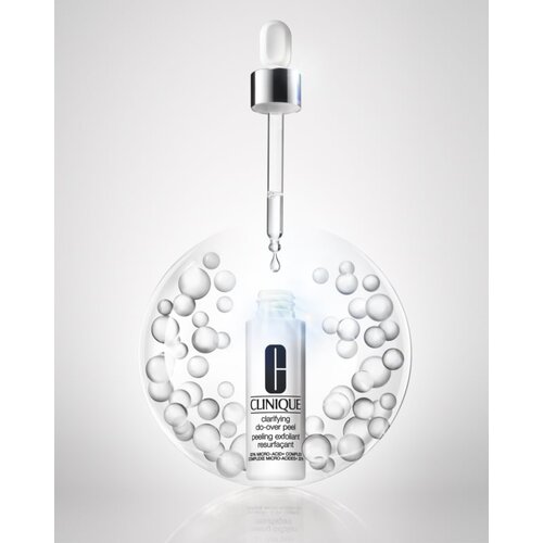 Clinique Clarifying Do-Over Peel piling sa voćnim kiselinama i morskim algama 30 ml Slike