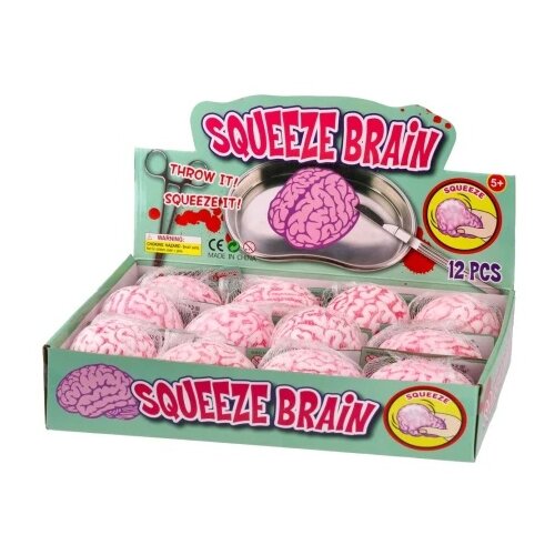 Ozzo Squeezy brain, gumena igračka, mozak Cene