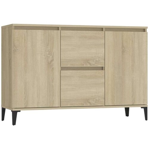 VidaXL Komoda boja hrasta sonome 104 x 35 x 70 cm od iverice Slike