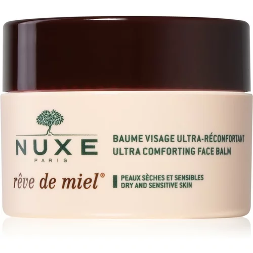 Nuxe Rêve de Miel® Ultra Comforting Face Balm pomirjajoč balzam za suho in občutljivo kožo 50 ml za ženske