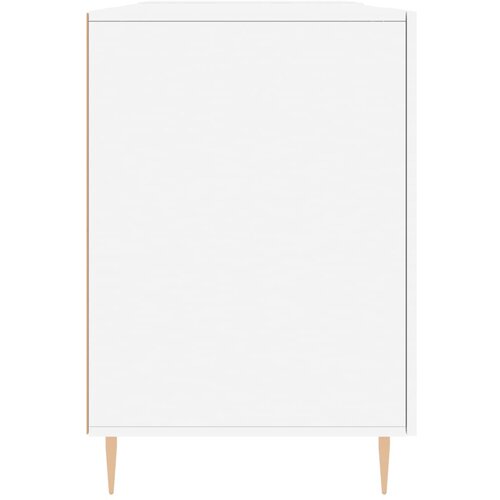  Radni stol bijeli 140 x 50 x 75 cm od konstruiranog drva Slike