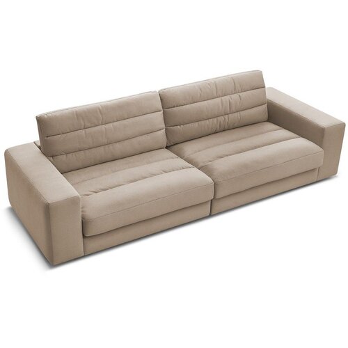 Bobochic Paris Smeđe-siva bar&amp;scaron;unasti sofa 276 cm Sierra &amp;ndash; Slike
