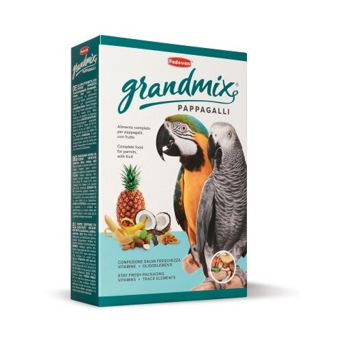 Padovan Hrana za papagaje Grandmix Pappagalli 600 g Slike