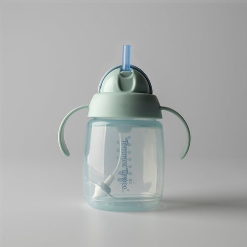 Tommee Tippee ča&amp;scaron;ica sa slamkom i ručkama, 6m+, 240ml mint 448003 Slike