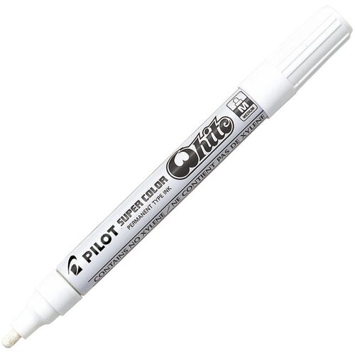 Marker permanentni 2mm okrugli vrh super color pilot sc-w-m bijeli Cene