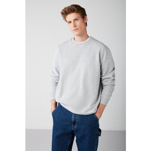 GRIMELANGE Sweatshirt - Gray - Relaxed fit Cene
