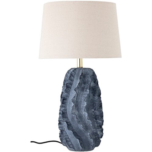 Bloomingville Bijelo-plava stolna lampa Natika - Cijene