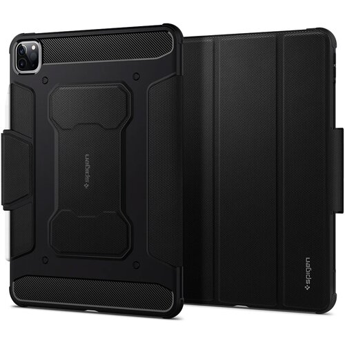 Spigen Ultra robusten ovitek s funkcijo stojala, Rugged Armor Pro - crn za iPad Pro 11 2022, 2021, 2020, 2018 in iPad Air 2022, 2020, (21167310) Cene