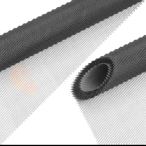  Mrežasti zaslon od stakloplastike 100 x 2000 cm crni Slike