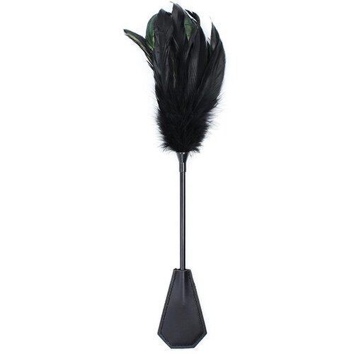 Fetish Addict Feather Tickler and Paddle 2in1 48cm Black Cene