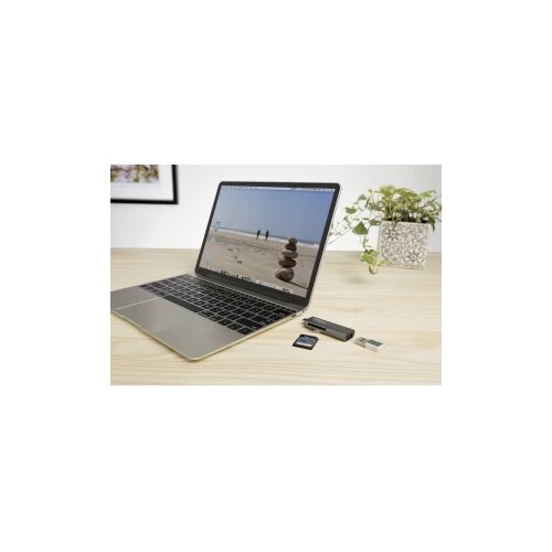Pny Čitalnik pomnilniških kartic in adapter USB-C 3.1, Siva, (5000007935) Cene