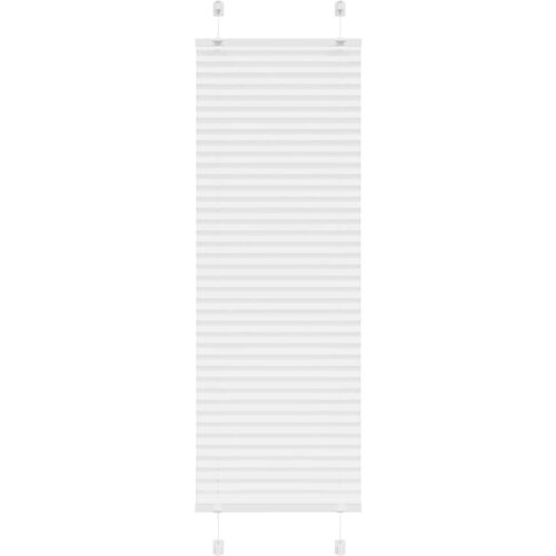 VidaXL Plisirana žaluzija Bela 50x100 cm &amp;Scaron;irina tkanine 49,4 cm Slike