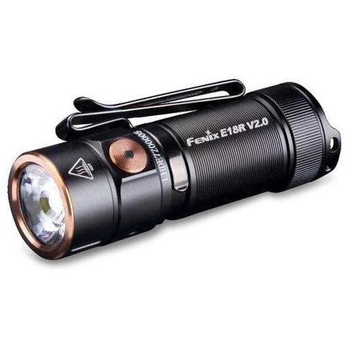 Fenix E18RV20800 - punjiva led baterijska lampa s funkcijom prigu&scaron;iva led/usb 800mAh IP68 1200lm 200 h crna Cene