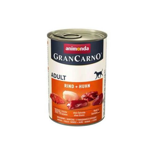 Animonda GranCarno konzerva za pse Adult govedina i piletina 800gr Slike