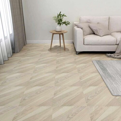 Podne daske 55 pcs Bež 5 11 m² PVC - Bež prugasta Cene
