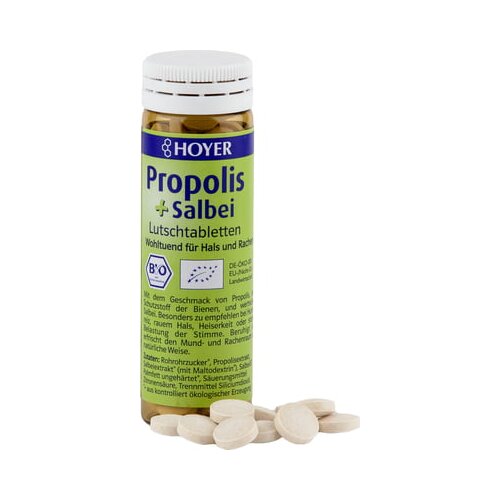 HOYER propolis + pastile iz žajblja bio Cene