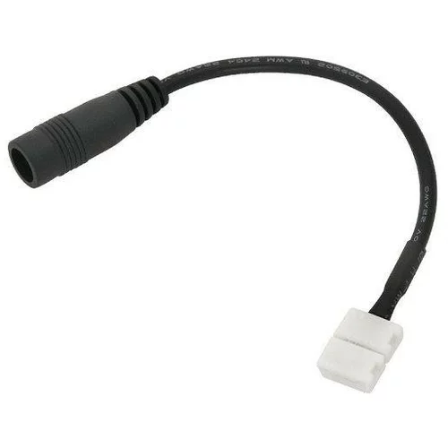 MasterLED Konektor za priklop LED traku na adapter moški 8mm s kablom