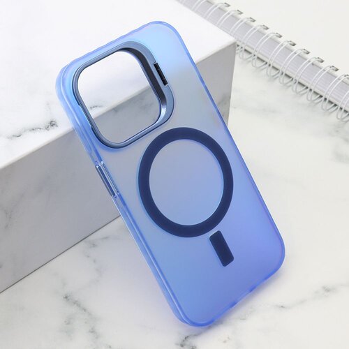 Maska shine magsafe za iphone 15 pro/ plava Slike