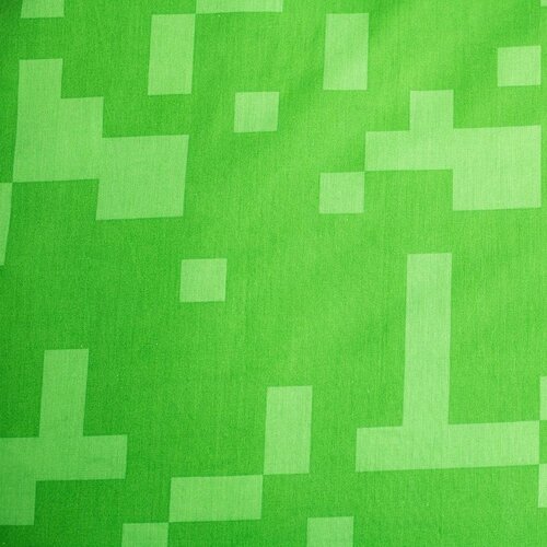 Jerry Fabrics Zelena/modra enojna bombažna otro&amp;scaron;ka posteljnina 140x200 cm Minecraft &amp;quot;Sssleep Tight&amp;quot; &amp;ndash; Slike
