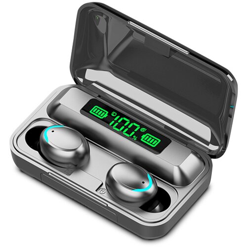 Dardanar slu&amp;scaron;alke bluetooth majhna kvadratna &amp;scaron;katlica za &amp;scaron;port na prostem, priročen digitalni zaslon, posoda za polnjenje, zasilni napajalnik bluetooth 5.0, (21156294) Slike