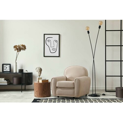 Atelier Del Sofa Bony - Beige Beige Wing Chair Slike