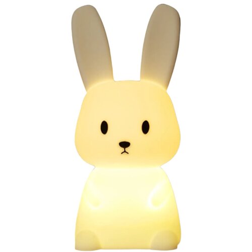 ILIKE Elight RA1 Rabbit, mehka silikonska otroška barvna nočna led svetilka z baterijo / USB-C bela, (21383408) Cene