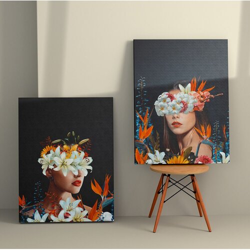 Wallity Zidna dekoracija 2KNV4274, 50 x 70cm, 2 komada Cijene