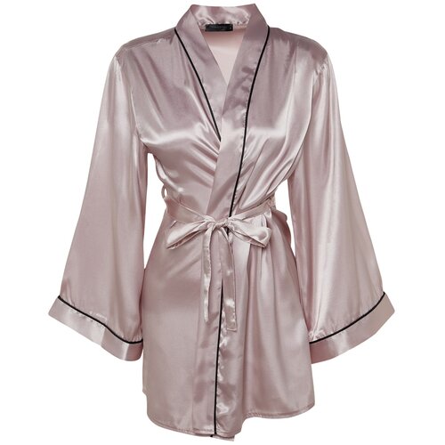 Trendyol Dressing Gown - Pink - Midi Cene