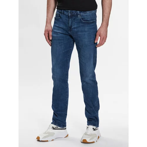 Boss Jeans hlače 50484908 Modra Slim Fit