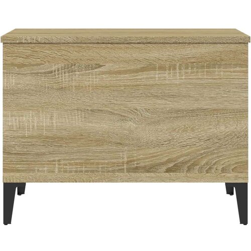  Stolić za kavu boja hrasta 60 x 44 5 x 45 cm konstruirano drvo Slike
