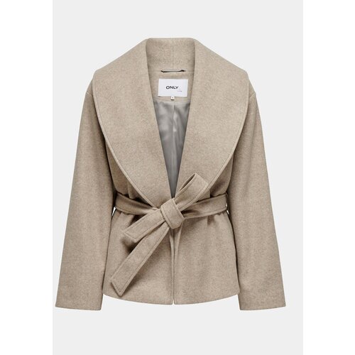 Only Prehodna jakna Augusta 15314352 Bež Regular Fit Slike