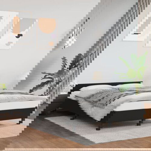 Furnova Posteljni okvir brez vzmetnice črn 120x190 cm, (21934002) Slike