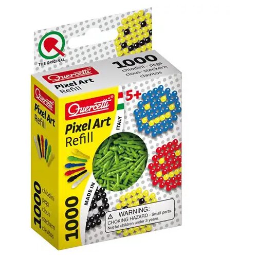 Quercetti Pixel Art zeleni čavlići 4mm 1000kom Cijene