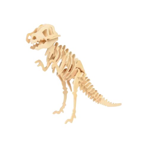 REX International Puzzle 3D -Tyrannosaurus, Wooden Slike