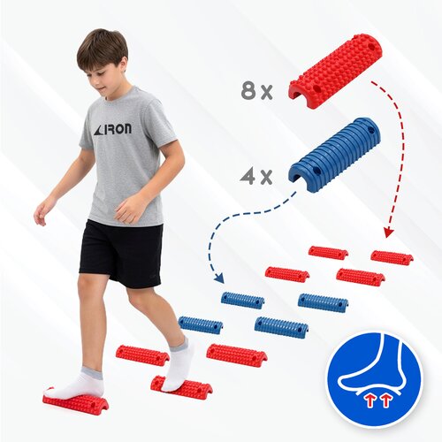 IRON SPORT Mikro set 8+4 elemenata / prevencija i korekcija ravnih stopala - podr&scaron;ka / proizvođač Cene