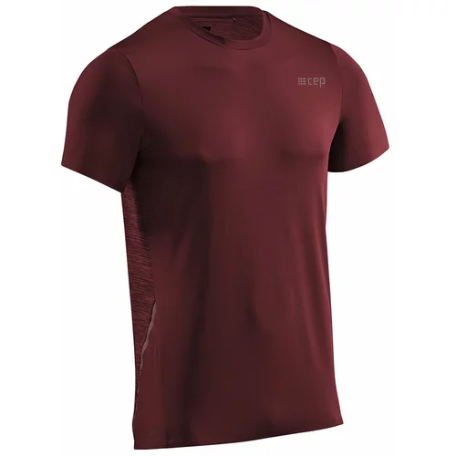 Cep Men's T-Shirt Round Neck SS Dark Red